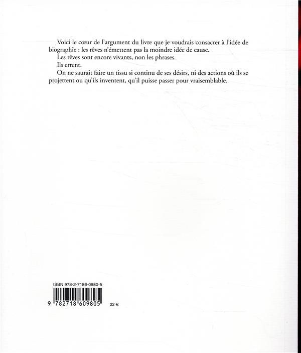 Produktbild: La vie n'est pas une biographie