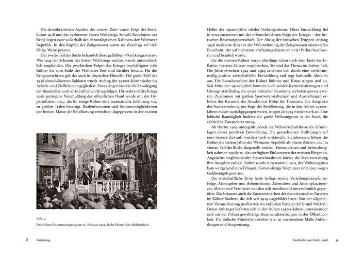 Produktbild: K&ouml;ln in der Weimarer Republik 1918-1933