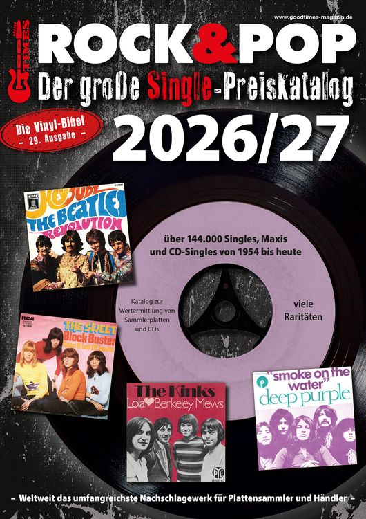 Produktbild: Der gro&szlig;e Rock & Pop Single Preiskatalog 2026/27
