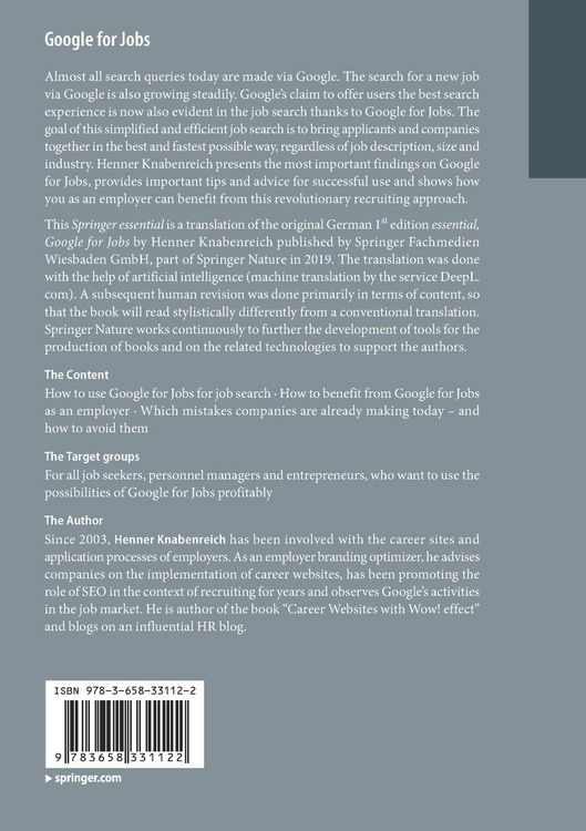 Produktbild: Google for Jobs