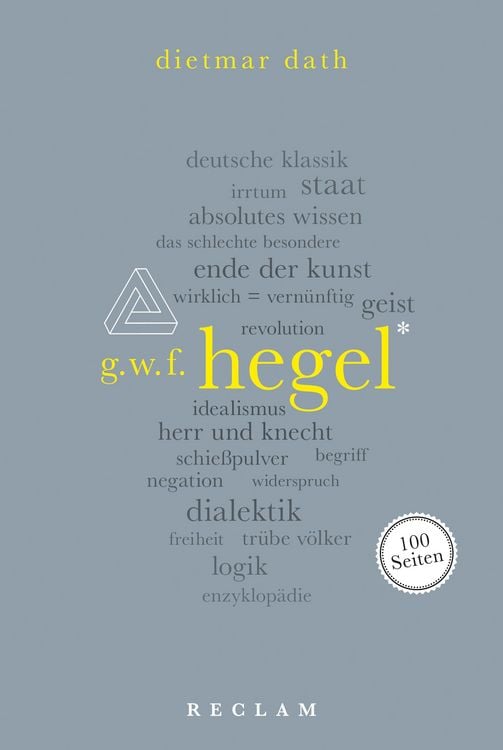 Produktbild: Hegel. 100 Seiten