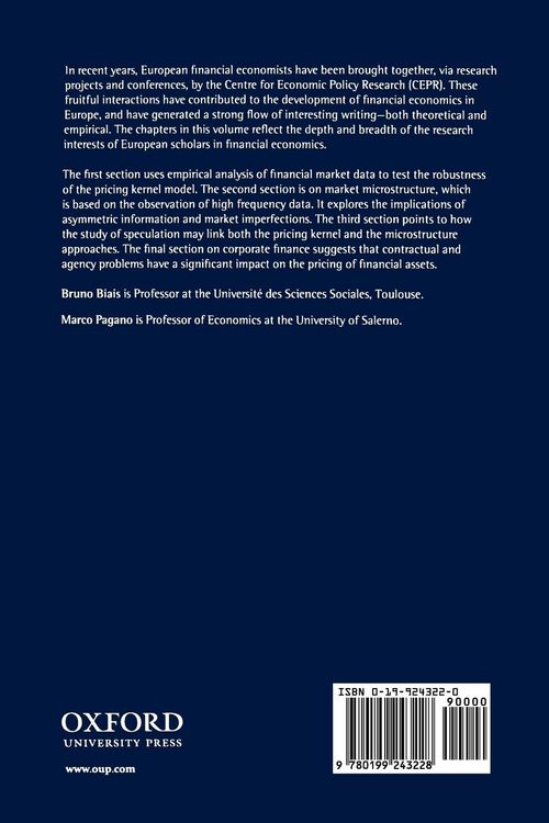 Produktbild: New Research in Financial Markets