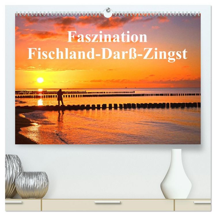 Produktbild: Faszination Fischland-Dar&szlig;-Zingst (hochwertiger Premium Wandkalender 2026 DIN A2 quer), Kunstdruck in Hochglanz