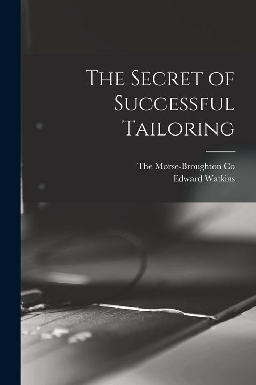 Produktbild: The Secret of Successful Tailoring