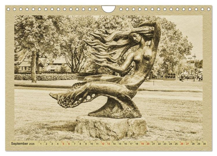 Produktbild: Das Baltikum - Ein Kalender im Zeitungsstil (Wandkalender 2026 DIN A4 quer), CALVENDO Monatskalender