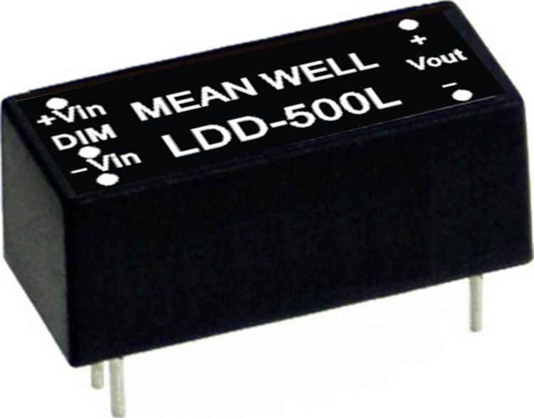 Produktbild: MEAN WELL LED-Treiber Konstantstrom 700mA 2 - 28 V/DC dimmbar 1St.