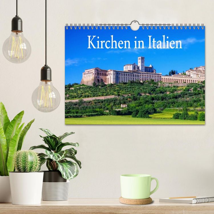Produktbild: Kirchen in Italien (Wandkalender 2026 DIN A4 quer), CALVENDO Monatskalender