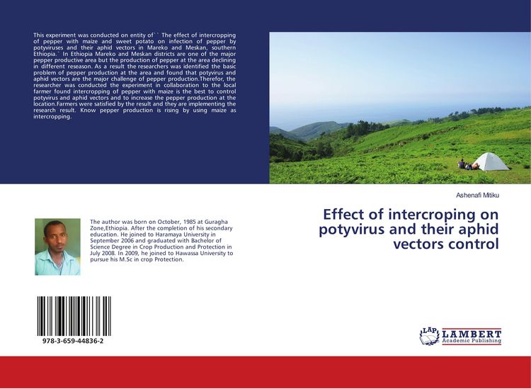 Produktbild: Effect of intercroping on potyvirus and their aphid vectors control
