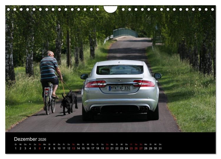 Produktbild: Jaguar XFR (Wandkalender 2026 DIN A4 quer), CALVENDO Monatskalender
