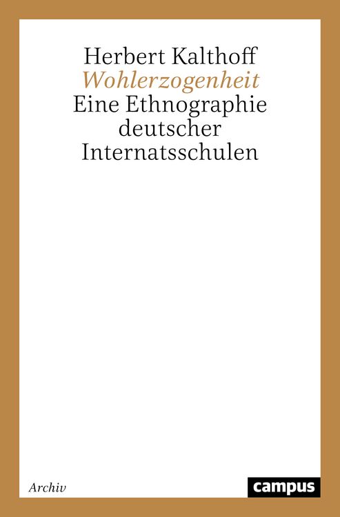 Produktbild: Wohlerzogenheit