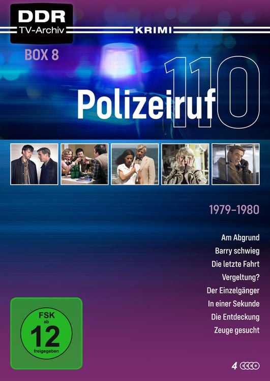 Bild vom Artikel Polizeiruf 110 - Box 8 (DDR TV-Archiv) mit Sammelrücken [4 DVDs] vom Autor Peter Borgelt