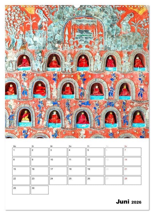 Produktbild: MEDITATION - Wellness f&uuml;r die Seele (Wandkalender 2026 DIN A2 hoch), CALVENDO Monatskalender