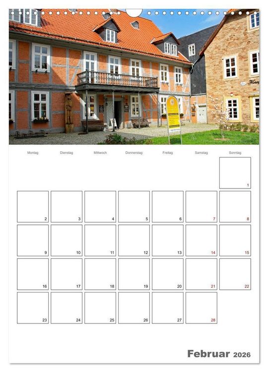 Produktbild: Ilsenburg im Harz - Terminplaner (Wandkalender 2026 DIN A3 hoch), CALVENDO Monatskalender