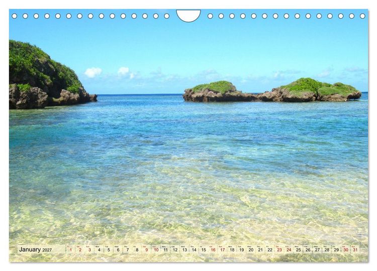 Produktbild: Okinawa Islands (Wall Calendar 2027 DIN A4 landscape), CALVENDO 12 Month Wall Calendar