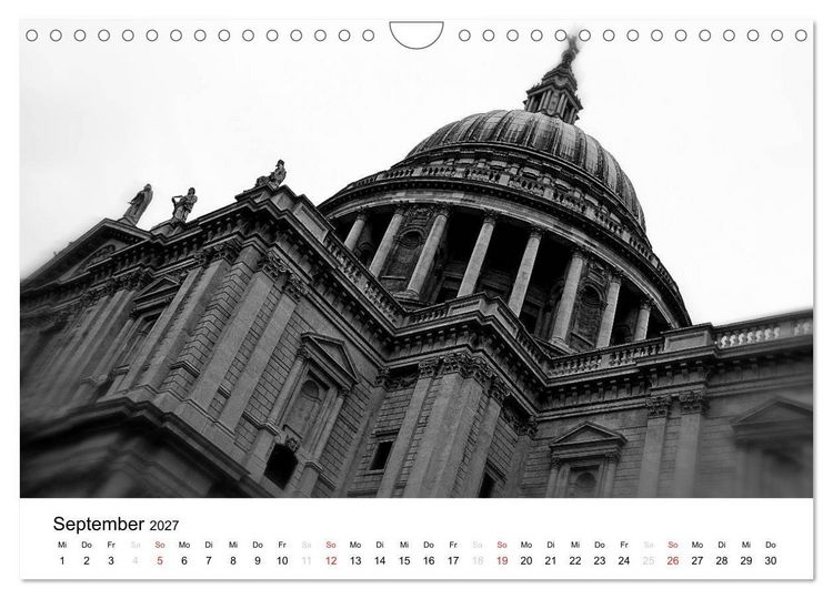 Produktbild: London (Wandkalender 2027 DIN A4 quer), CALVENDO Monatskalender