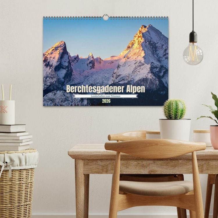 Produktbild: Berchtesgadener Alpen - Landschaften zum Tr&auml;umen (Wandkalender 2026 DIN A3 quer), CALVENDO Monatskalender