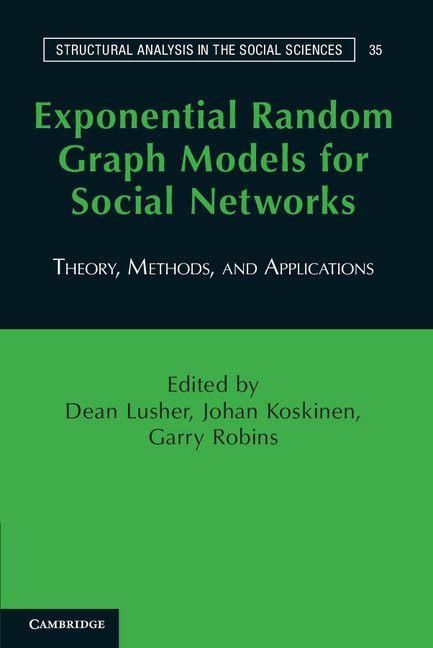 Produktbild: Exponential Random Graph Models for Social Networks