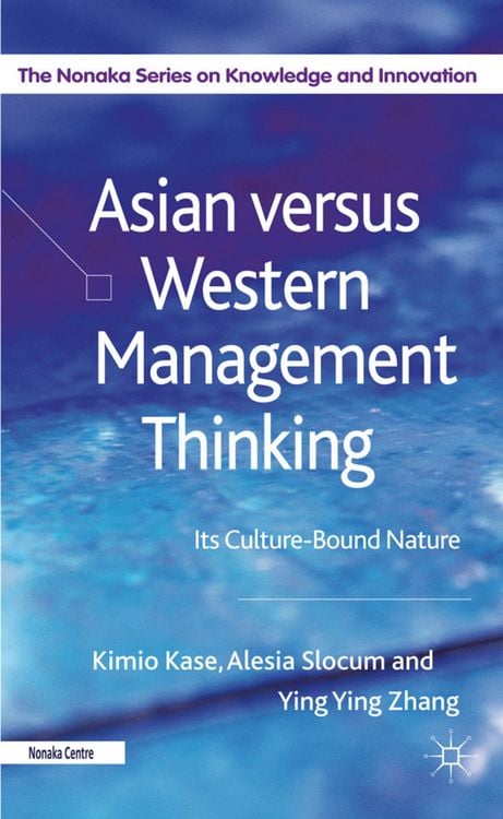 Produktbild: Asian versus Western Management Thinking