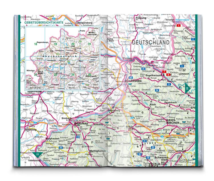 Produktbild: KOMPASS Wanderlust Ober&ouml;sterreich