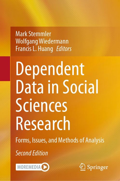 Produktbild: Dependent Data in Social Sciences Research
