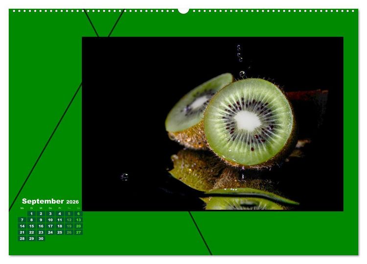 Produktbild: Heilende Farbe Gr&uuml;n (Wandkalender 2026 DIN A2 quer), CALVENDO Monatskalender