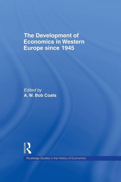 Produktbild: The Development of Economics in Western Europe Since 1945