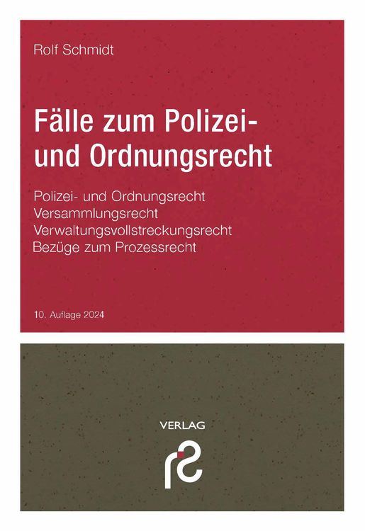Produktbild: F&auml;lle zum Polizei- und Ordnungsrecht