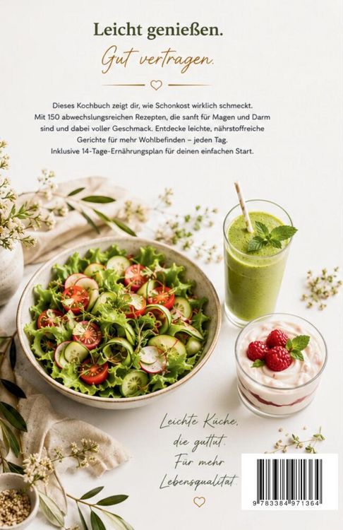 Produktbild: ENDLICH WIEDER WOHLF&Uuml;HLEN - Das Schonkost-Kochbuch