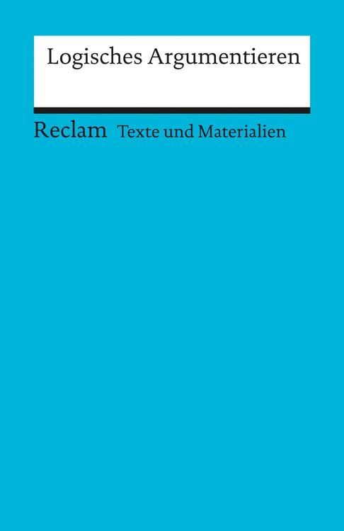 Produktbild: Logisches Argumentieren
