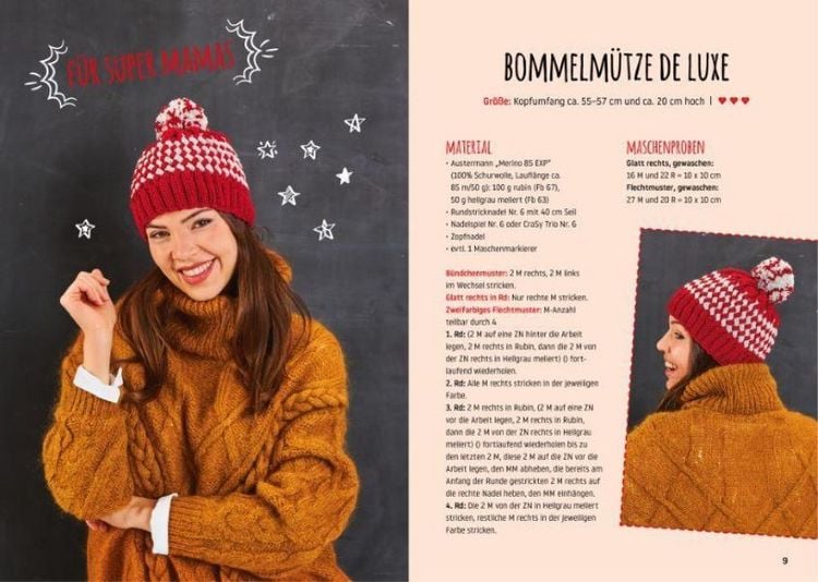Produktbild: Coole M&uuml;tzen stricken