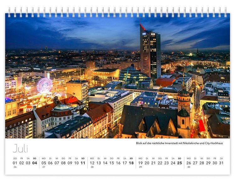 Produktbild: Kalender Leipzig kompakt 2027
