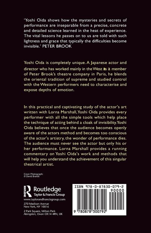 Produktbild: The Invisible Actor