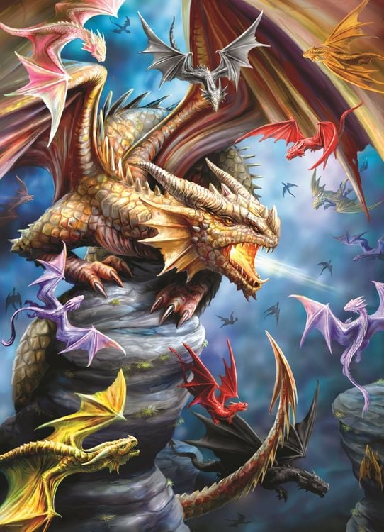 Produktbild: Dragon Clan by Ann Stokes 1000-Piece Puzzle
