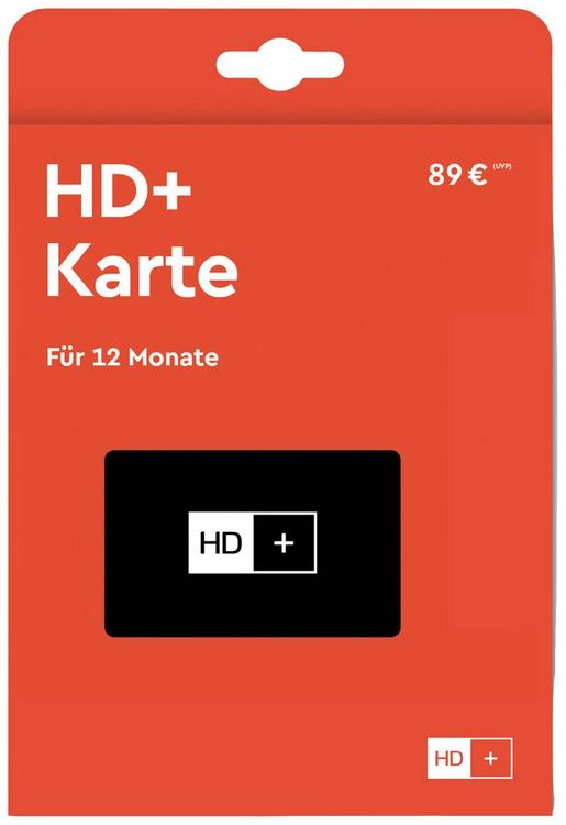 Produktbild: HD Plus HD+ Karte 12 Mon. SAT