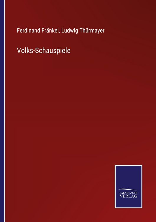 Produktbild: Volks-Schauspiele