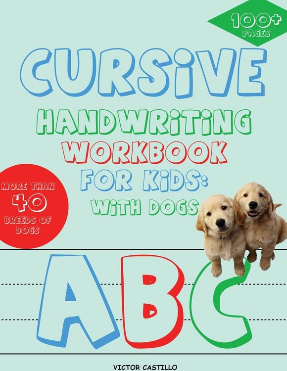 Produktbild: Cursive Handwriting Workbook for Kids