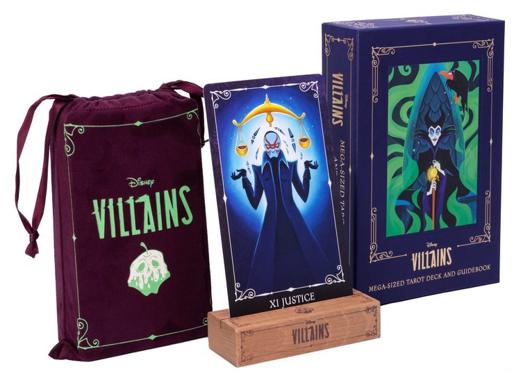 Produktbild: Mega-Sized Tarot: Disney Villains Tarot Deck and Guidebook