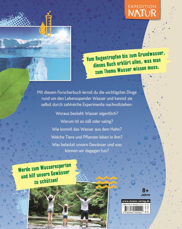 Produktbild: Expedition Natur: Das Wasserforscherbuch