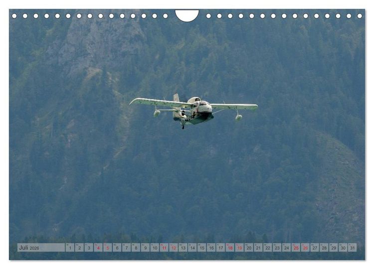 Produktbild: Wasserflugzeuge - Fliegende Exoten (Wandkalender 2026 DIN A4 quer), CALVENDO Monatskalender