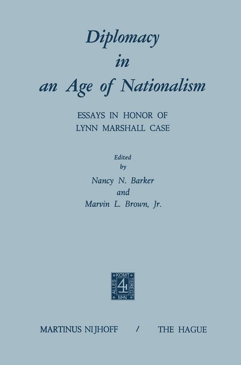Produktbild: Diplomacy in an Age of Nationalism