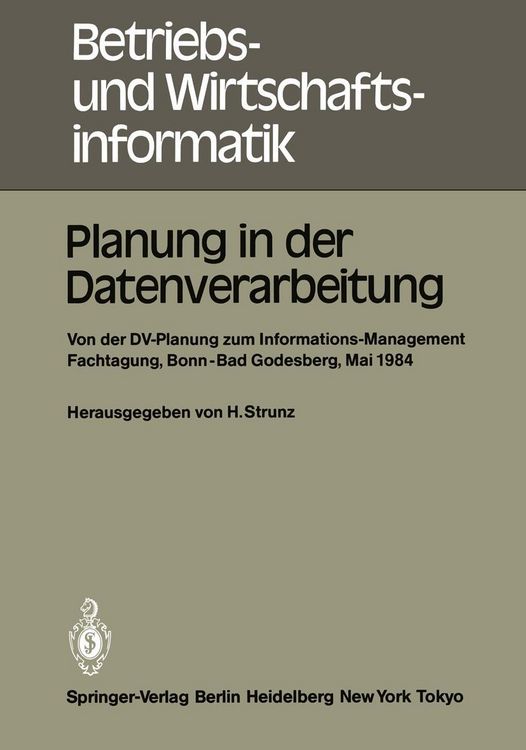 Produktbild: Planung in der Datenverarbeitung