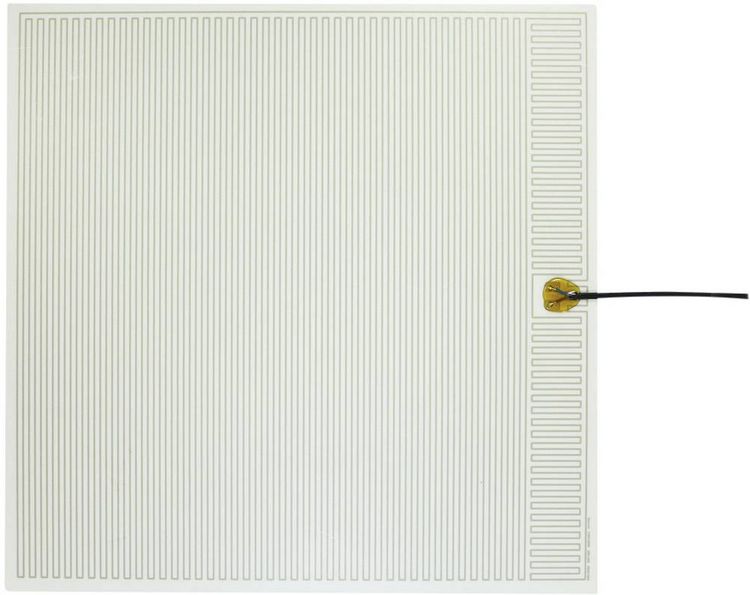 Produktbild: Thermo TECH Polyester Heizfolie selbstklebend 230 V/AC 50 W Schutzart IPX4 (L x B) 500 mm x 500 mm