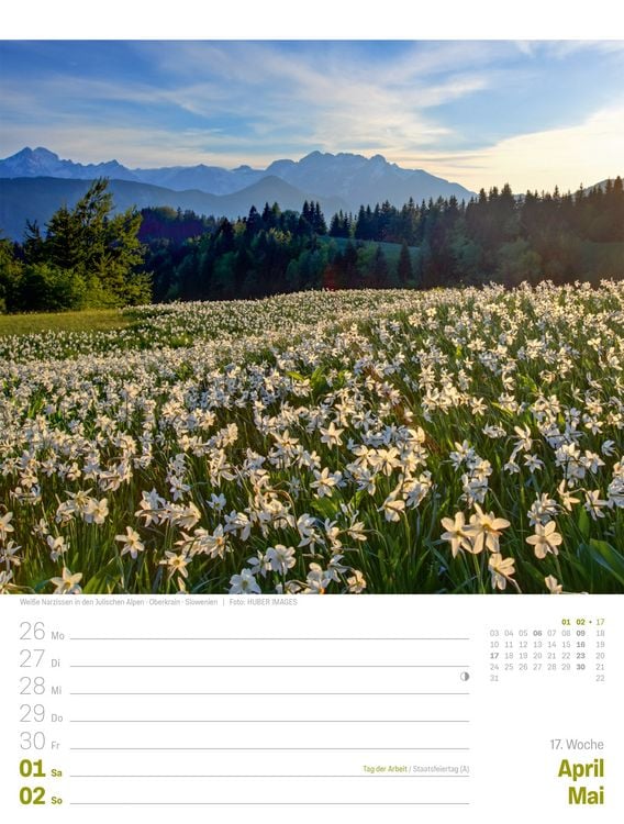 Produktbild: Planet Erde Wochenplaner Kalender 2027 | Landschaften der Welt