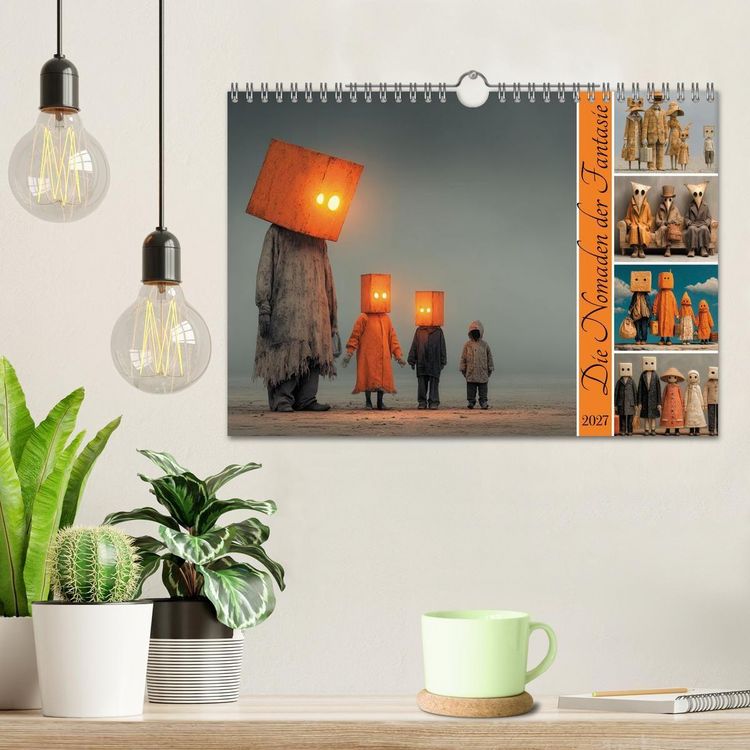 Produktbild: Die Nomaden der Fantasie (Wandkalender 2027 DIN A4 quer), CALVENDO Monatskalender