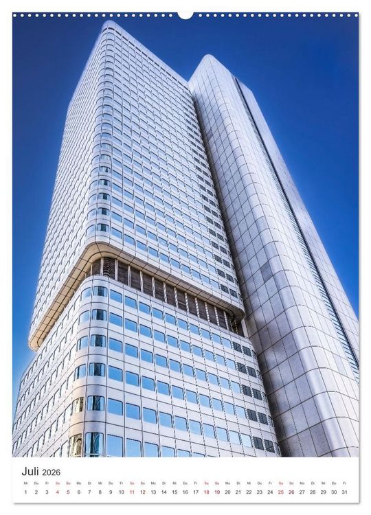 Produktbild: Frankfurt Turmvisionen (Wandkalender 2026 DIN A2 hoch), CALVENDO Monatskalender