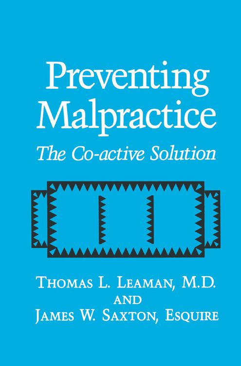 Produktbild: Preventing Malpractice