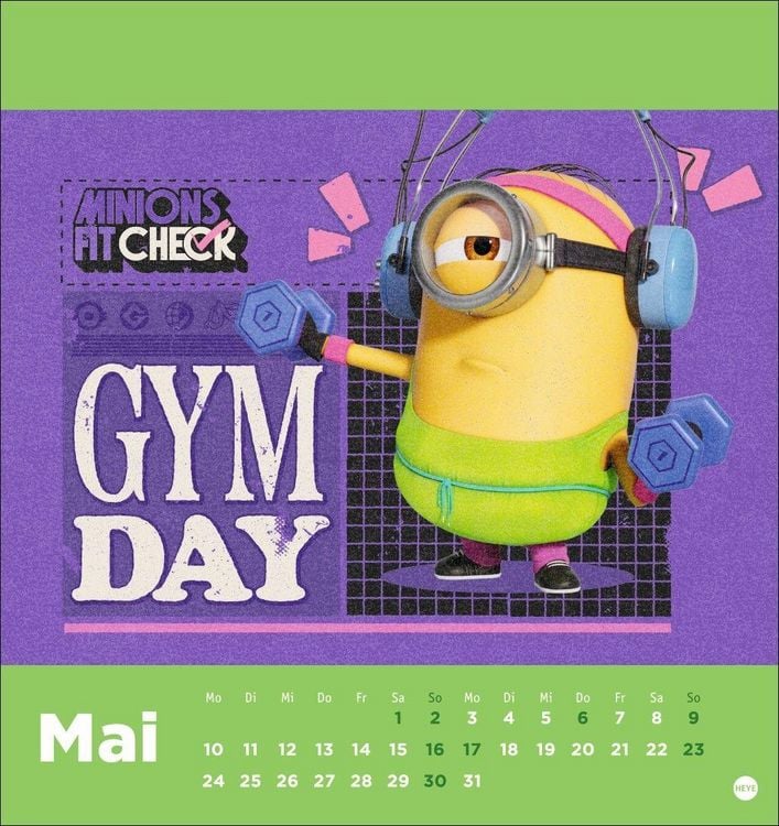 Produktbild: Minions Postkartenkalender 2027