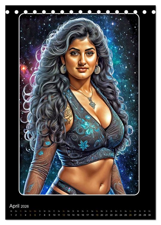 Produktbild: Miss im Universum (Tischkalender 2026 DIN A5 hoch), CALVENDO Monatskalender
