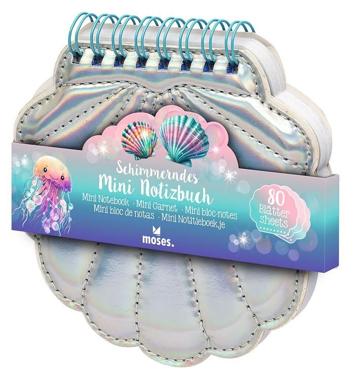 Produktbild: Schimmerndes Mini-Notizbuch