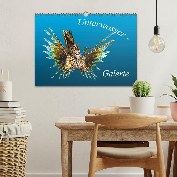 Produktbild: Unterwasser-Galerie (Wandkalender 2027 DIN A3 quer), CALVENDO Monatskalender